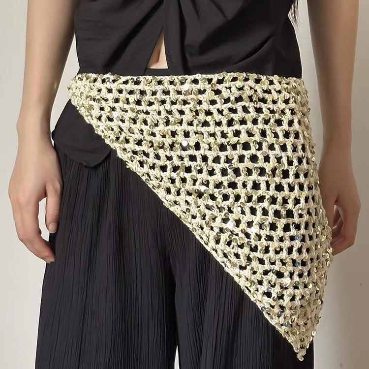 Women’s Sequin Hair Scarf, Fashion Headscarf & Hair Accessory