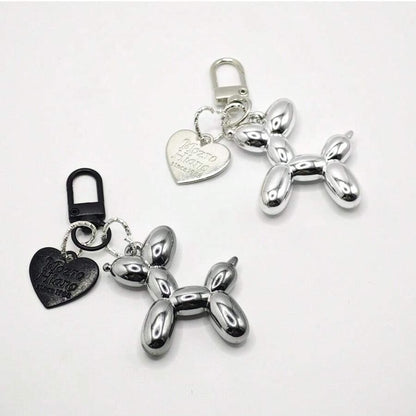 Cute Balloon Dog Keychain for Men & Women, Decorative Bag & Key Accessory