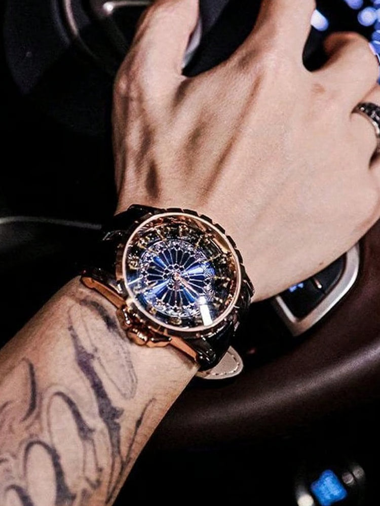 Men’s Quartz Sports Watch, Large Dial Fashion Wrist Watch for Casual & Formal Wear