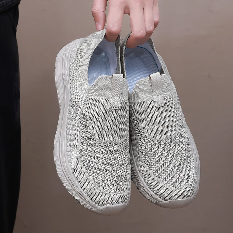 Men’s Lightweight Mesh Slip-On Sneakers, Casual Walking & Gym Shoes