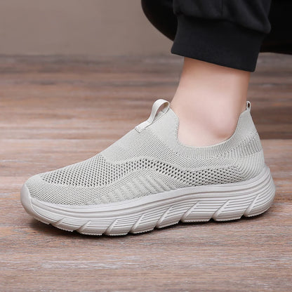 Men’s Lightweight Mesh Slip-On Sneakers, Casual Walking & Gym Shoes