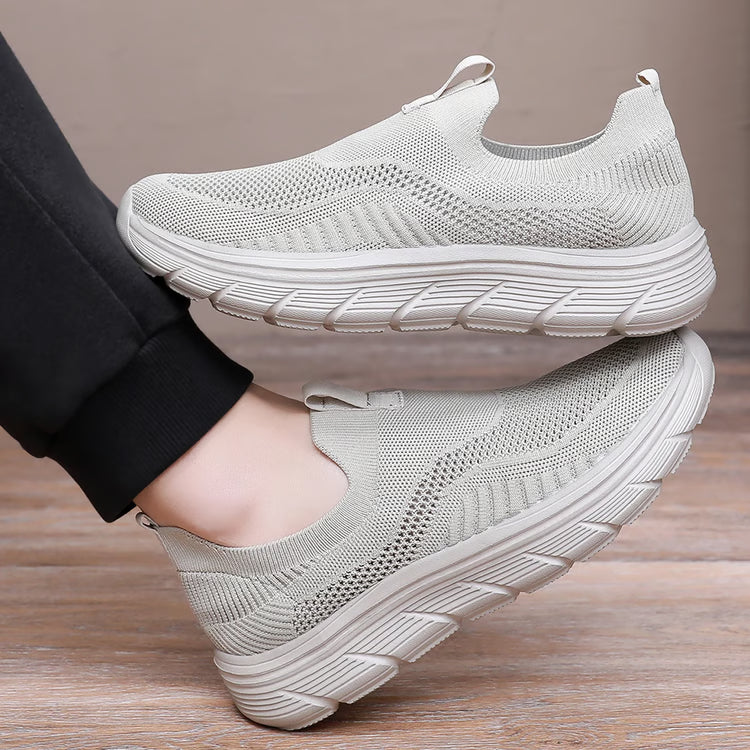 Men’s Lightweight Mesh Slip-On Sneakers, Casual Walking & Gym Shoes