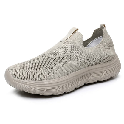 Men’s Lightweight Mesh Slip-On Sneakers, Casual Walking & Gym Shoes