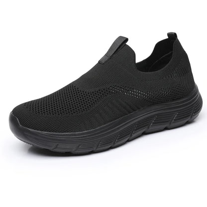 Men’s Lightweight Mesh Slip-On Sneakers, Casual Walking & Gym Shoes